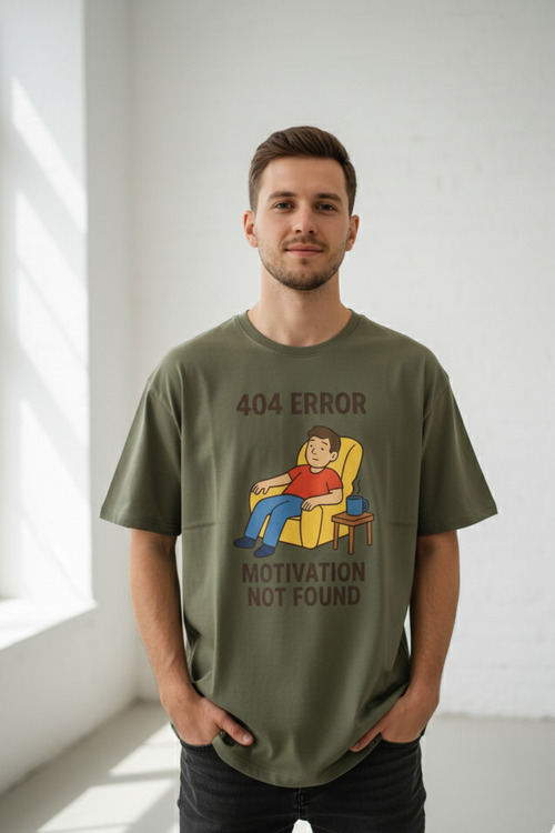 404 Error: Motivation Not Found Tshirt