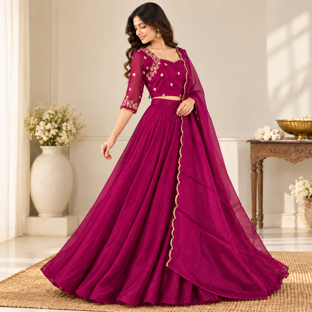 Designer Lehenga Choli Set
