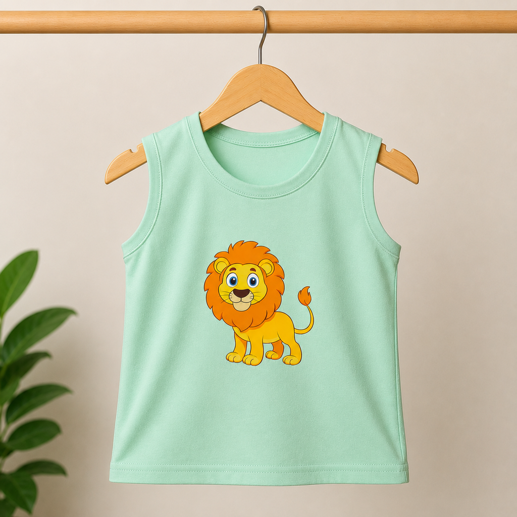 Lion Sleeveless T-Shirt
