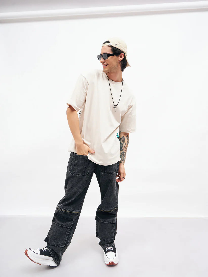 Black Baggy Fit Jeans