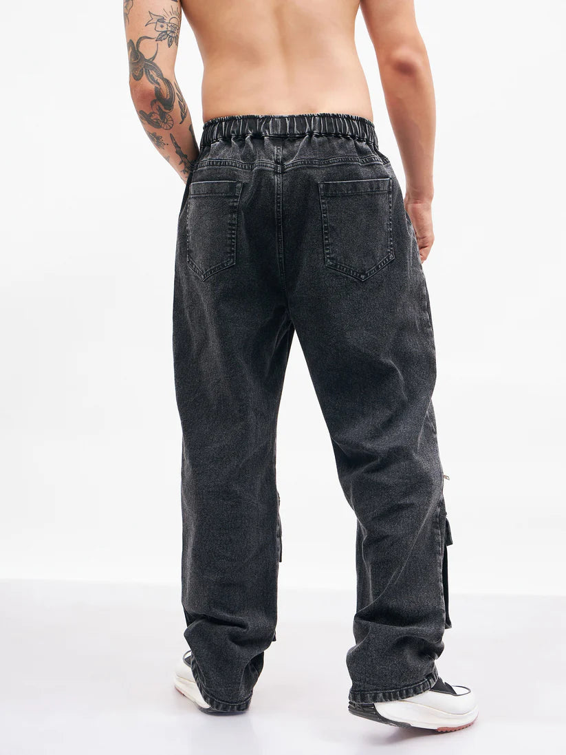 Black Baggy Fit Jeans