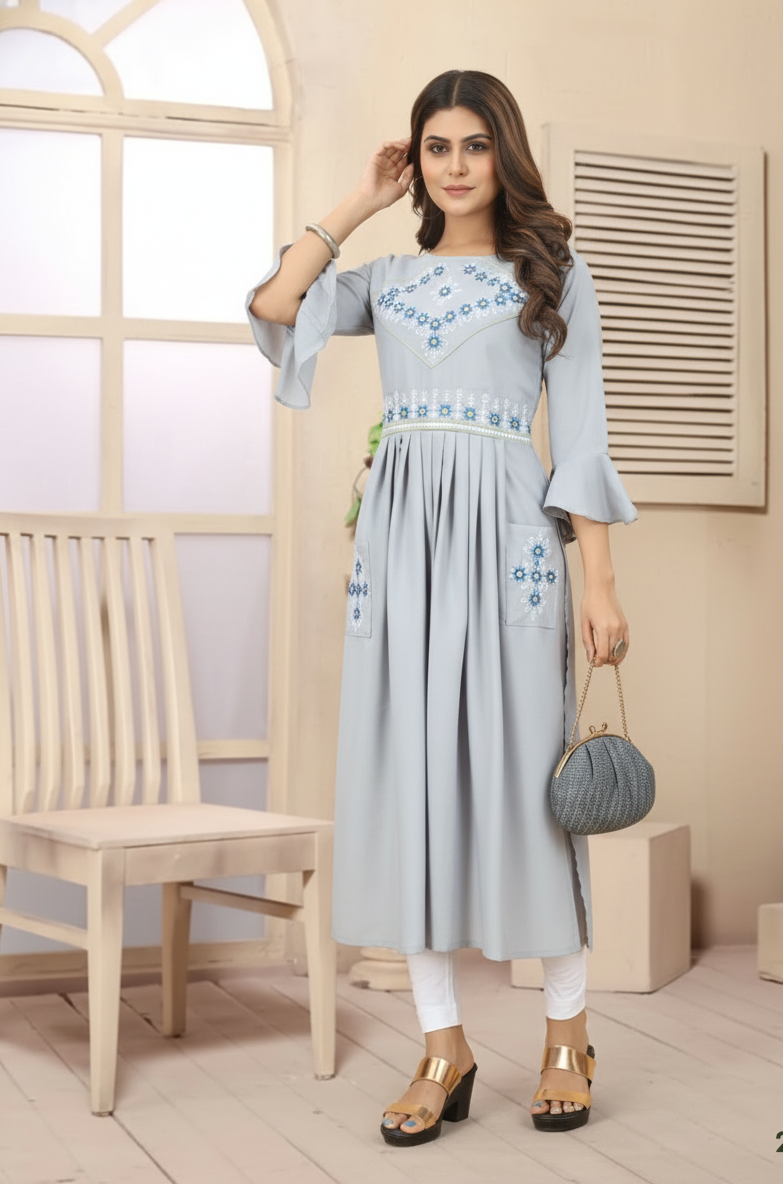 Ethnic Kurthi Set
