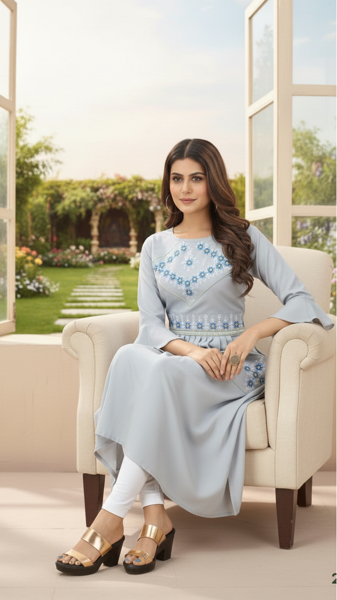 Ethnic Kurthi Set