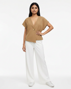 Asymmetric Tan Top