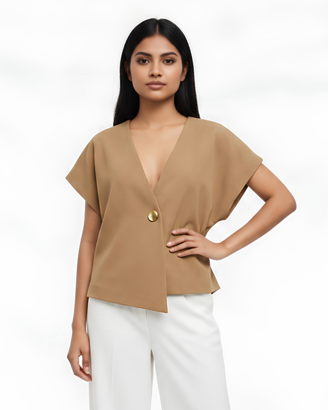 Asymmetric Tan Top