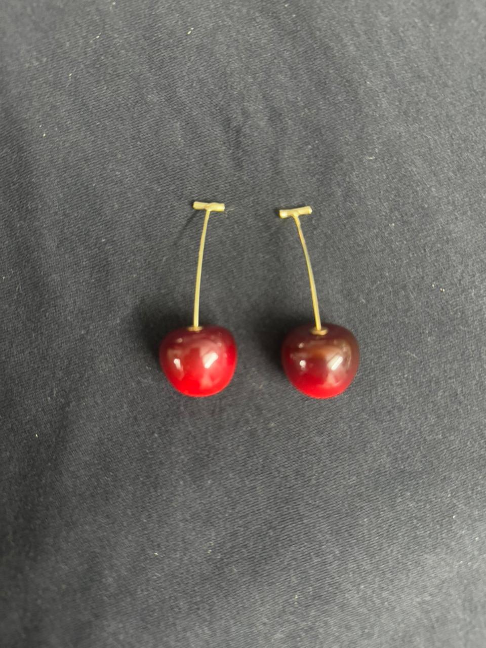 Cherry Hanging Earrings