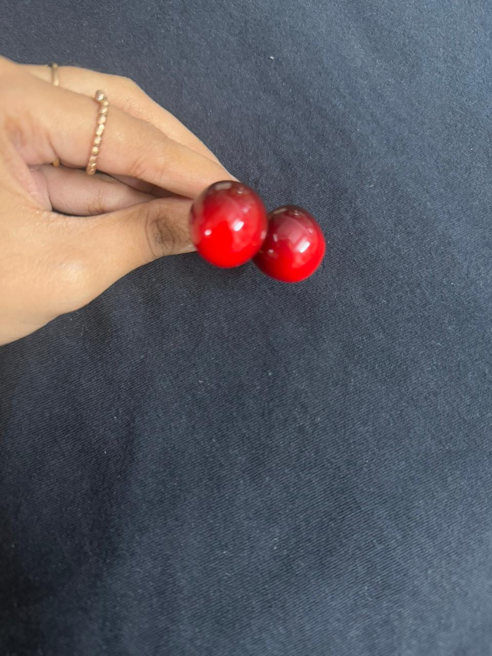 Cherry Hanging Earrings