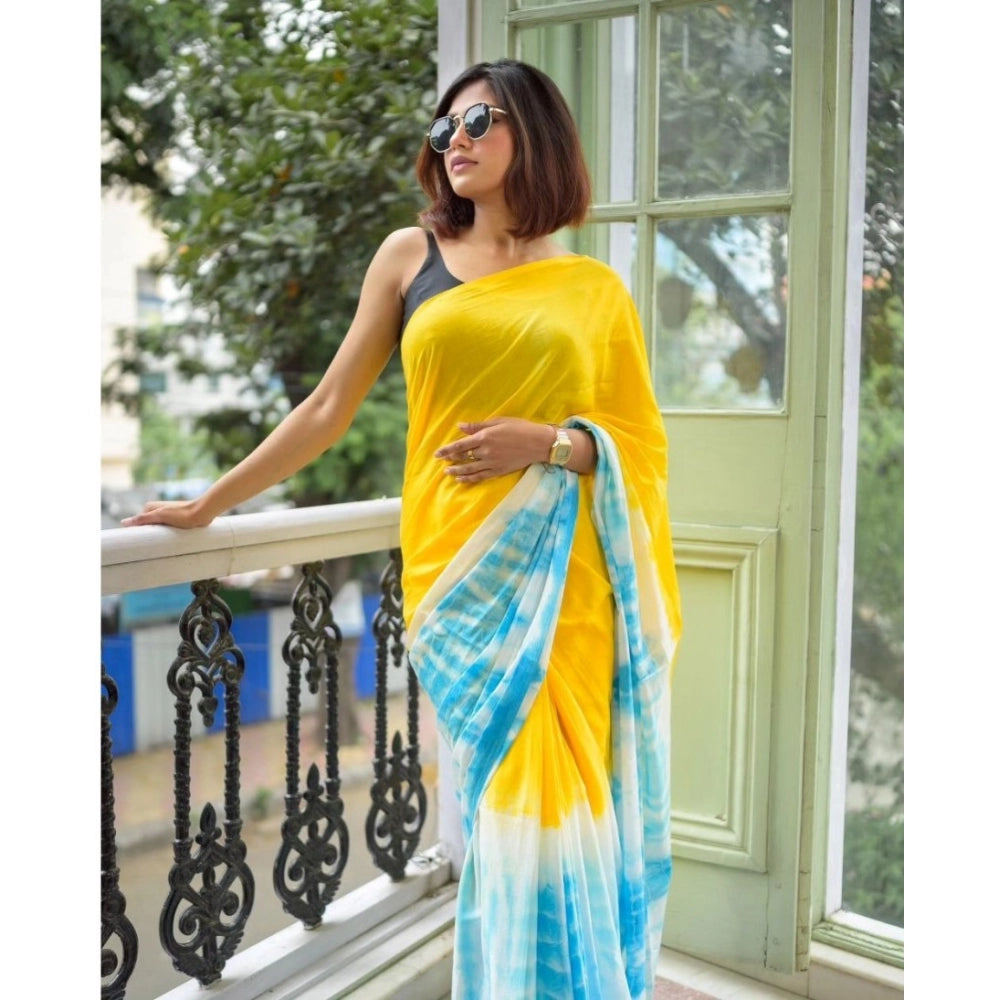 Dual Tone Saree