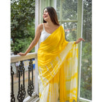 Modern Shibori Saree