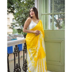 Modern Shibori Saree