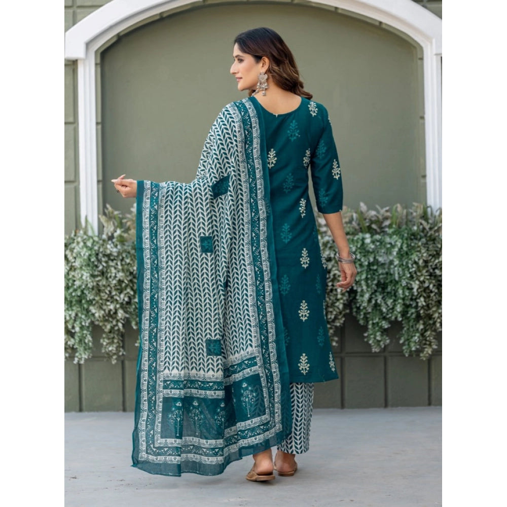 Block Print Kurta Set