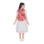 White Schiffli dress