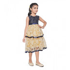Festive Wear Lace Tiered Frock