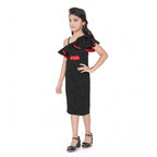 One-Shoulder Ruffle Party Dress