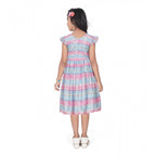 Modern Geometric Flutter Frock