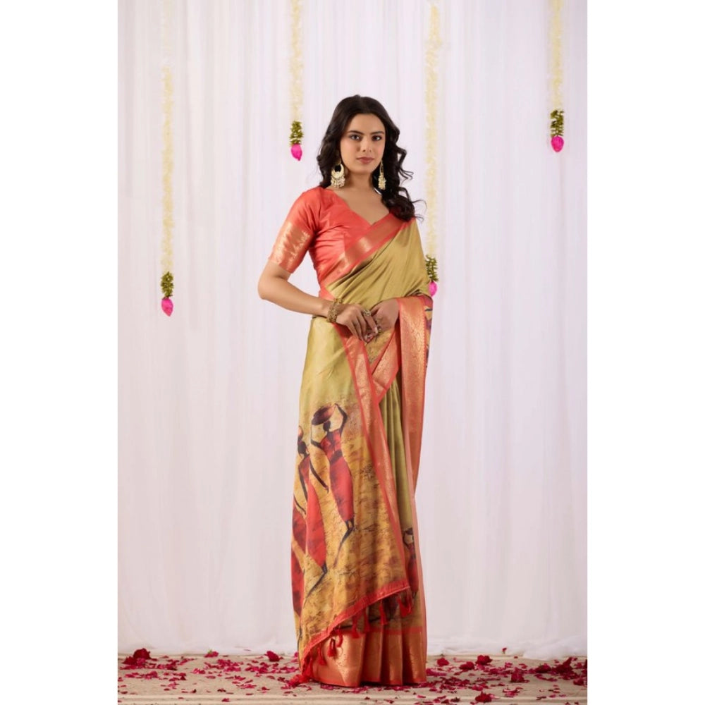 Silk Printed Saree