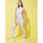Women Active Wear Set (Multicolor)