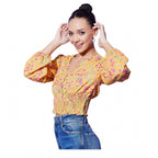 Floral Long Sleeves Top