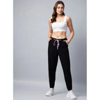 Cotton Twill Solid Elasticated Trousers