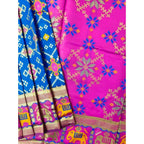 Pink Patola Silk Meena And Zari Woven Saree
