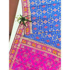 Pink Patola Silk Meena And Zari Woven Saree
