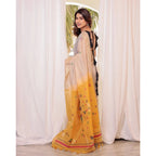 Floral Blended Cotton Saree