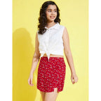 Floral Skort Co-ord Set