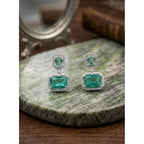 Emerald Drop Earrings