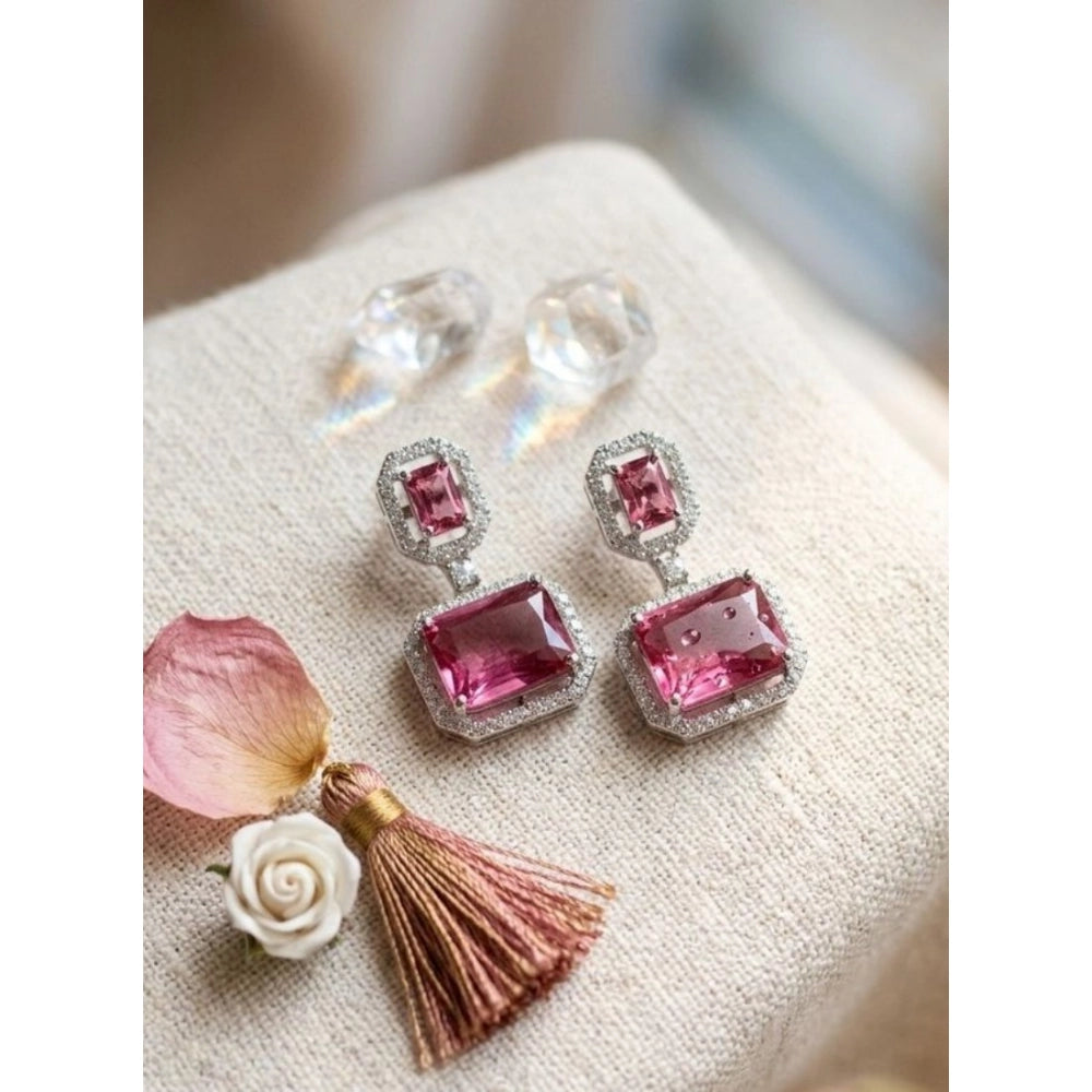 Classic Red Drop Earrings