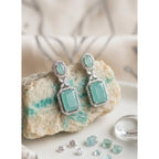 Aqua Drop Earrings