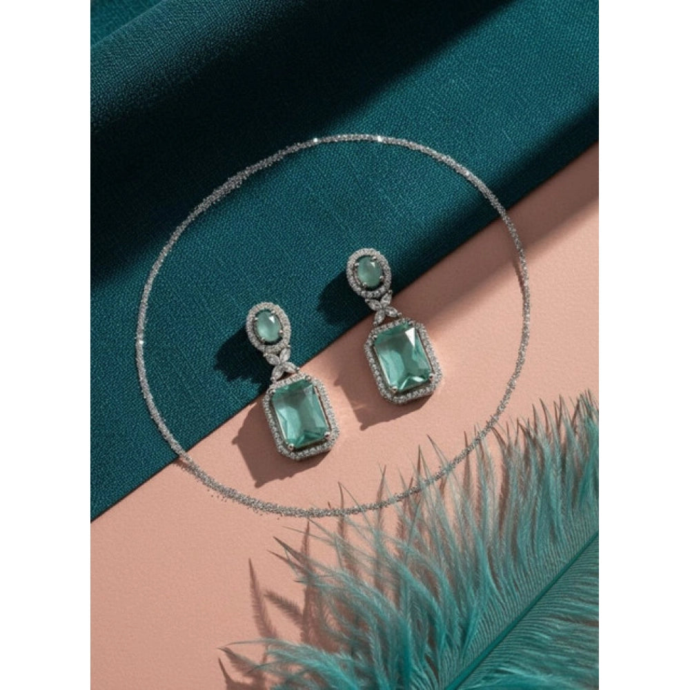 Aqua Drop Earrings