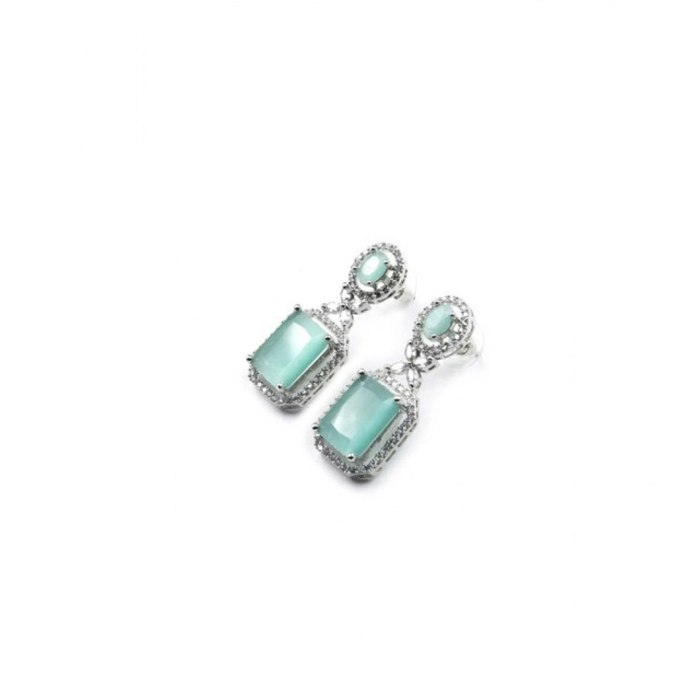 Aqua Drop Earrings