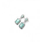 Aqua Drop Earrings
