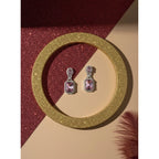 Blush Pink Drop Earrings