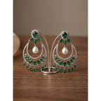 The Classic Green Chandbali