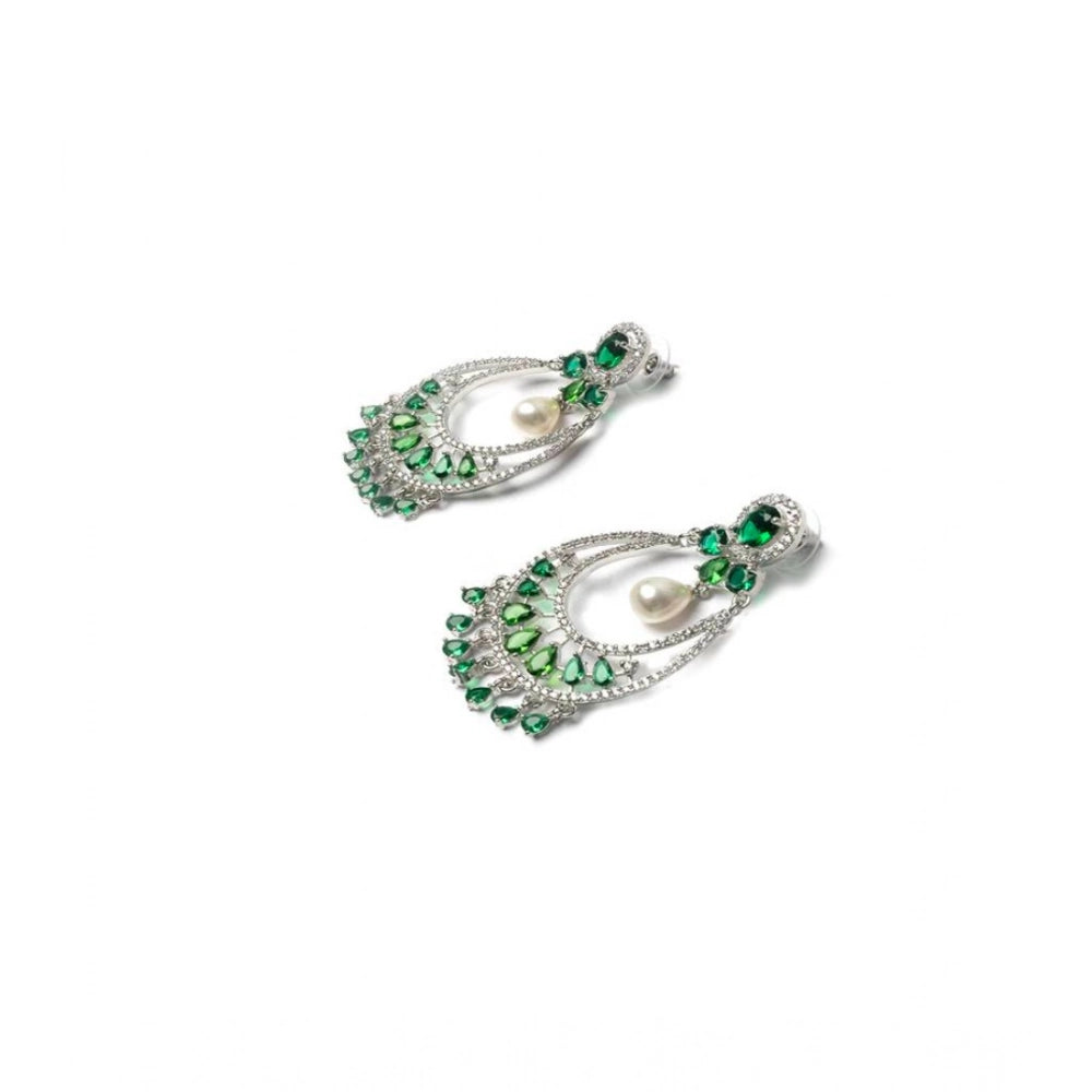 The Classic Green Chandbali
