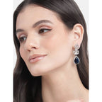 Classic Sapphire Blue Earrings