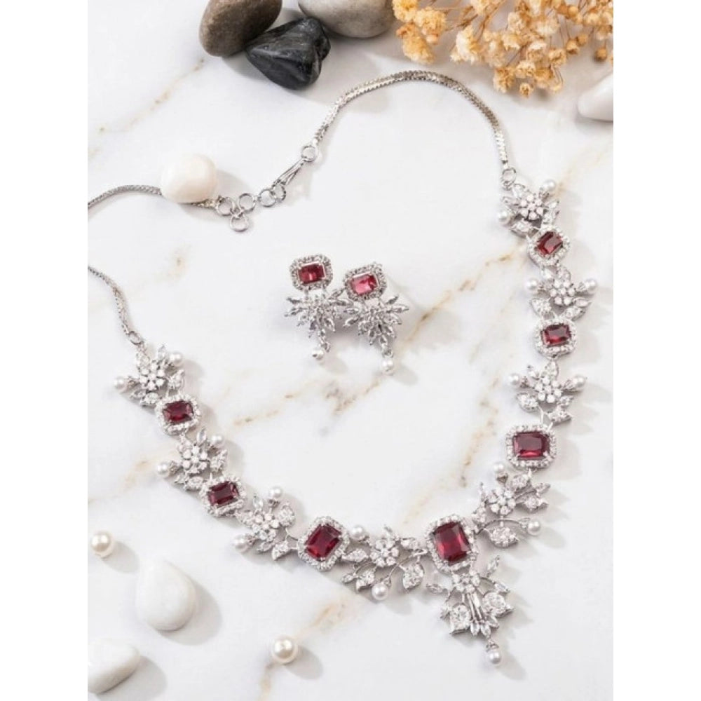 Crimson Vine Necklace Set