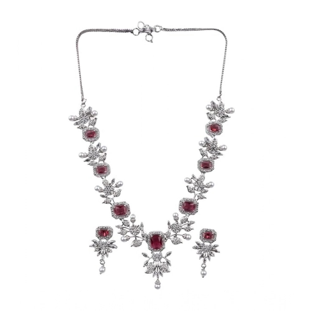 Crimson Vine Necklace Set
