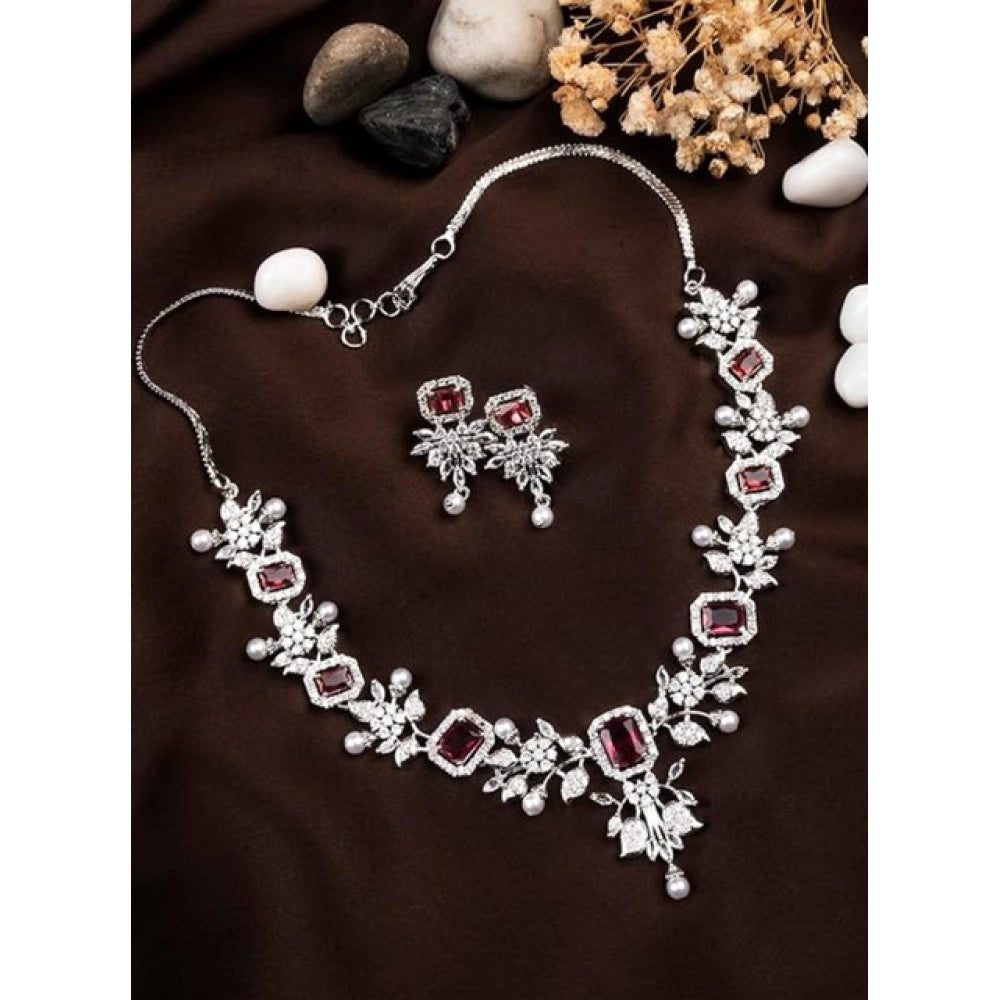 Crimson Vine Necklace Set