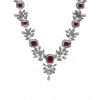 Crimson Vine Necklace Set