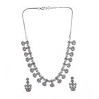 Flawless Crystal Halo Necklace Set