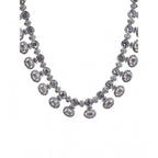 Flawless Crystal Halo Necklace Set