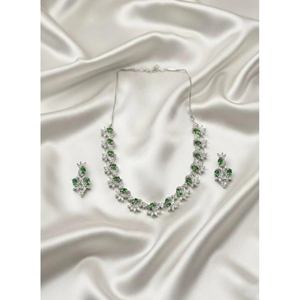 Aurora Green Necklace Set