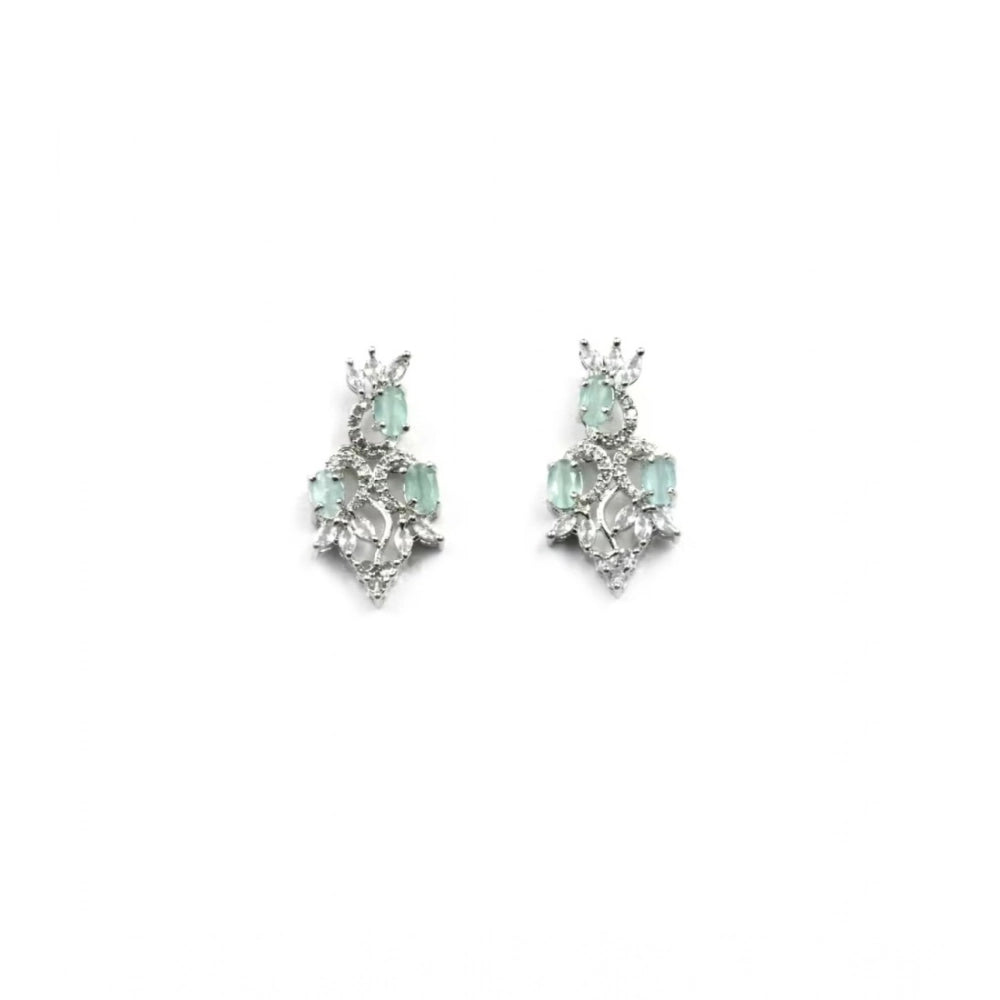 Mint Mist Blossom Necklace Set