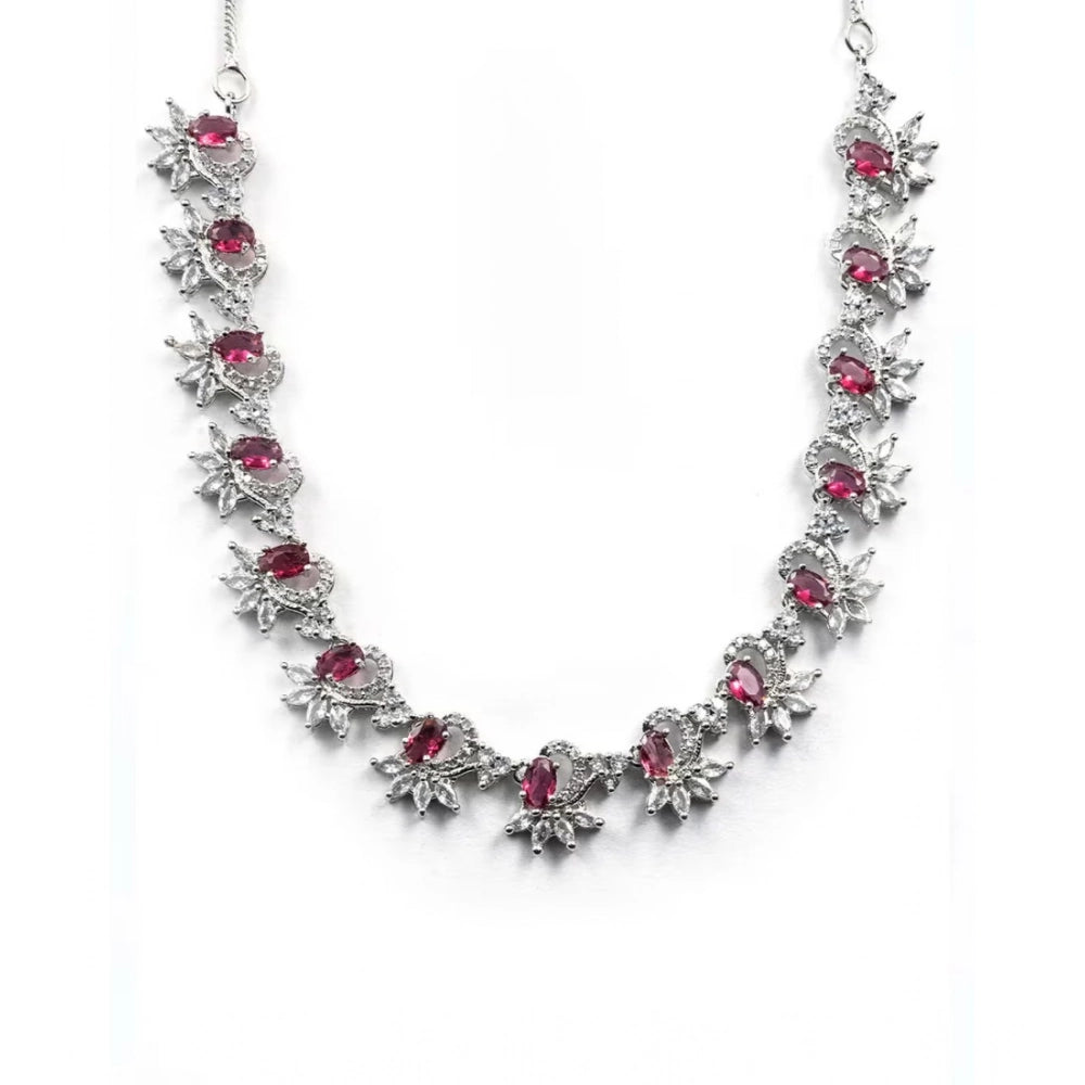 Ruby Red Necklace Set