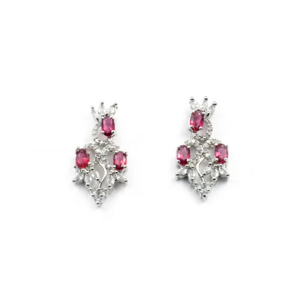 Ruby Red Necklace Set