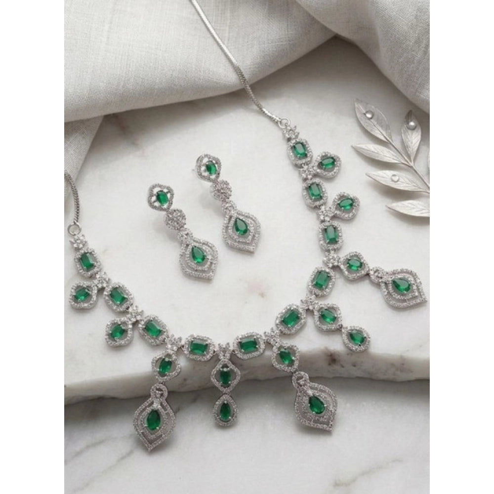 Emerald Royalty Necklace Set