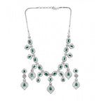 Emerald Royalty Necklace Set