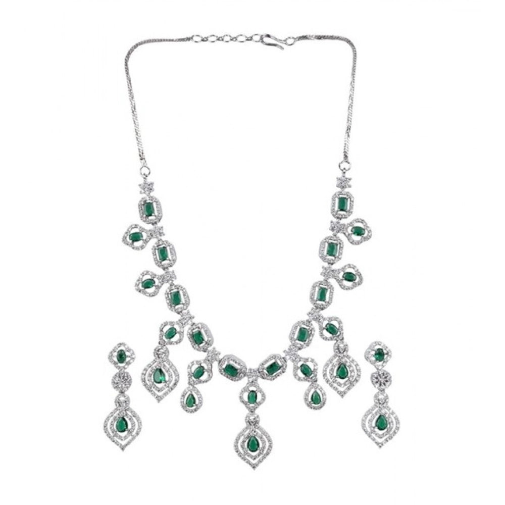 Emerald Royalty Necklace Set